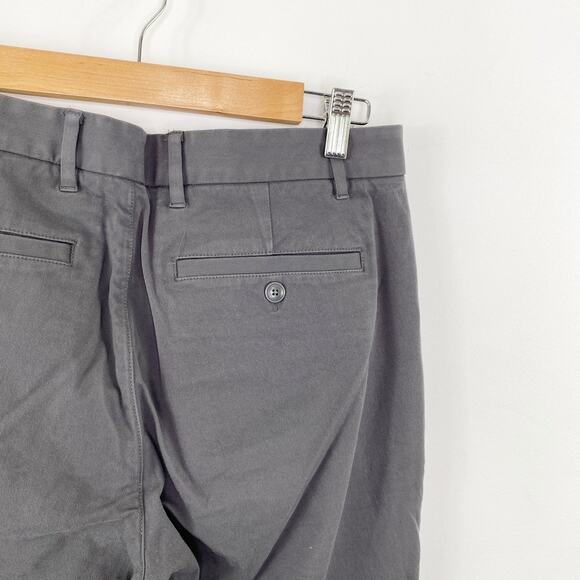 Everlane Mens Gray Slim Fit Chino Pants Size 32x30 Career Office Everyday Basic - Picture 7 of 9